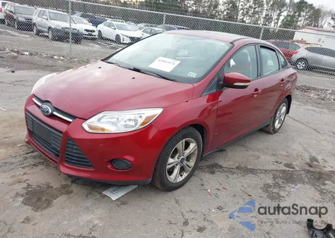 2013 Ford Focus Se from USA, damaged, VIN 1FADP3F22DL323547